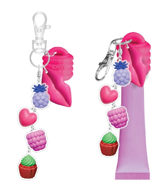 Un grigri coloré et ludique composé de charms inspirés de l’univers gourmand, pensé pour enrichir le produit et renforcer sa dimension désirable.